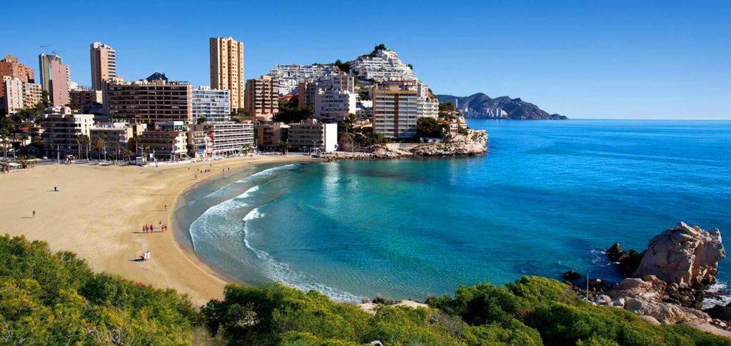 Apartamento Veremar, Zona Tranquila, Con Piscina, Jardines, Soleado Y Cerca De La Playa De La Cala, Para Disfrutar El Mediterraneo Villajoyosa Εξωτερικό φωτογραφία